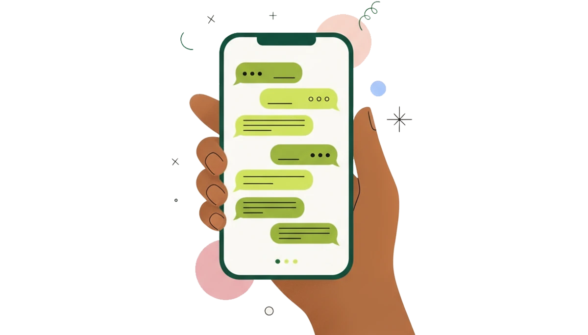 Ilustração captando clientes